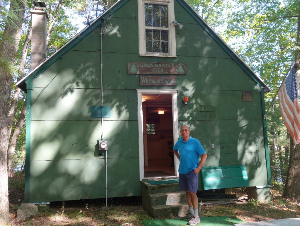 Current club President Ram Moennsad shows off Whitman Lodge at the fall 2017 Pot Luck